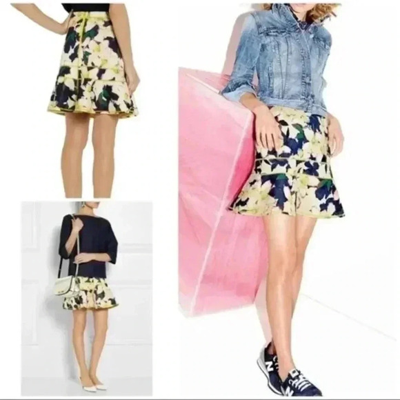 J. Crew Surf Skirt In Cove Floral - Picture 2 of 8